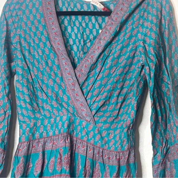 RAGA by Anthropologie Split Front Geometric Maxi Dress - Picture 2 of 14